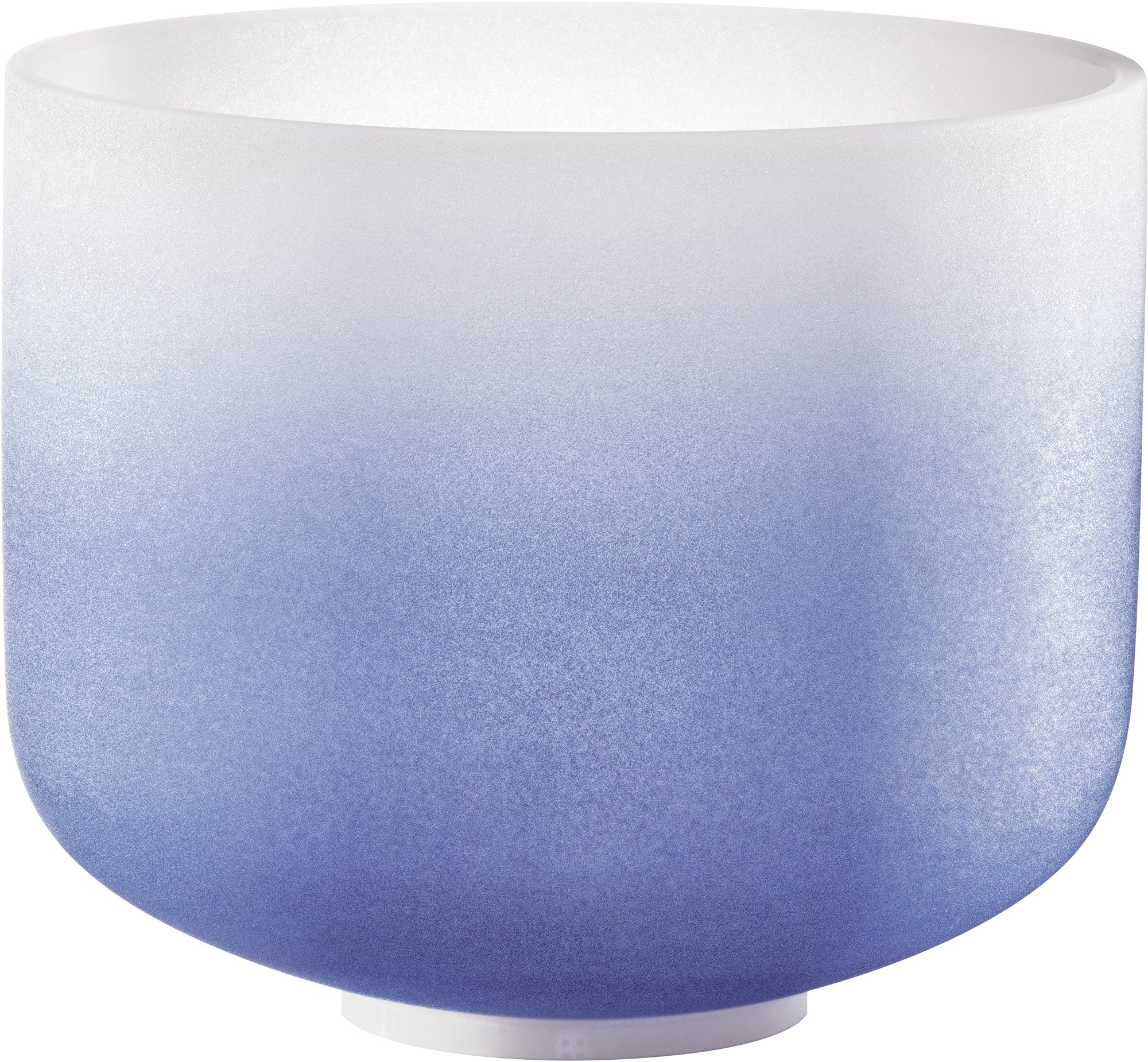 MEINL Sonic Energy Farbig-mattierte Kristallklangschale 9" - A4/Stirnchakra/440 Hz - dunkelblau