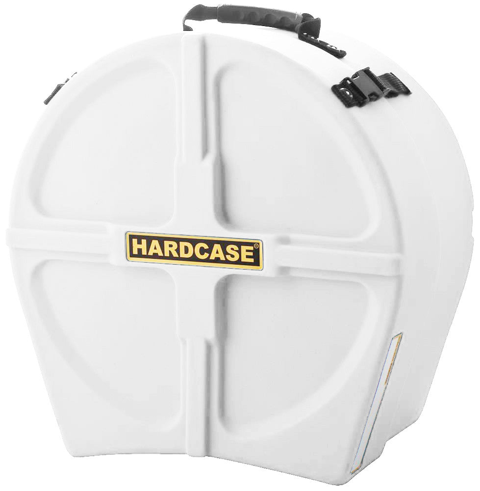 HARDCASE Floor Tom Case 14" - White / Schaumstoffpads