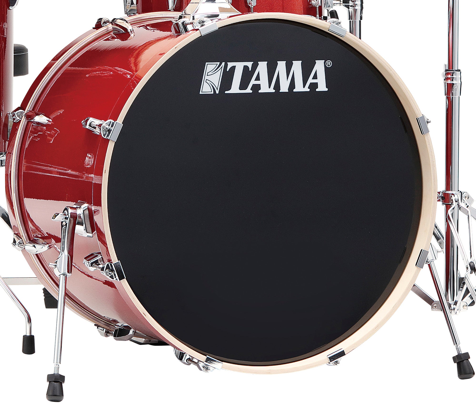 TAMA Imperialstar Bass Drum 18" x 14" - Burnt Red Mist/Chrom HW