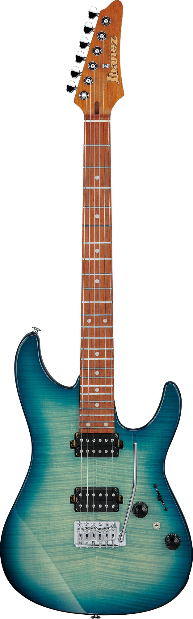 IBANEZ AZ E-Gitarre 6-String - Transparent Turquoise Burst