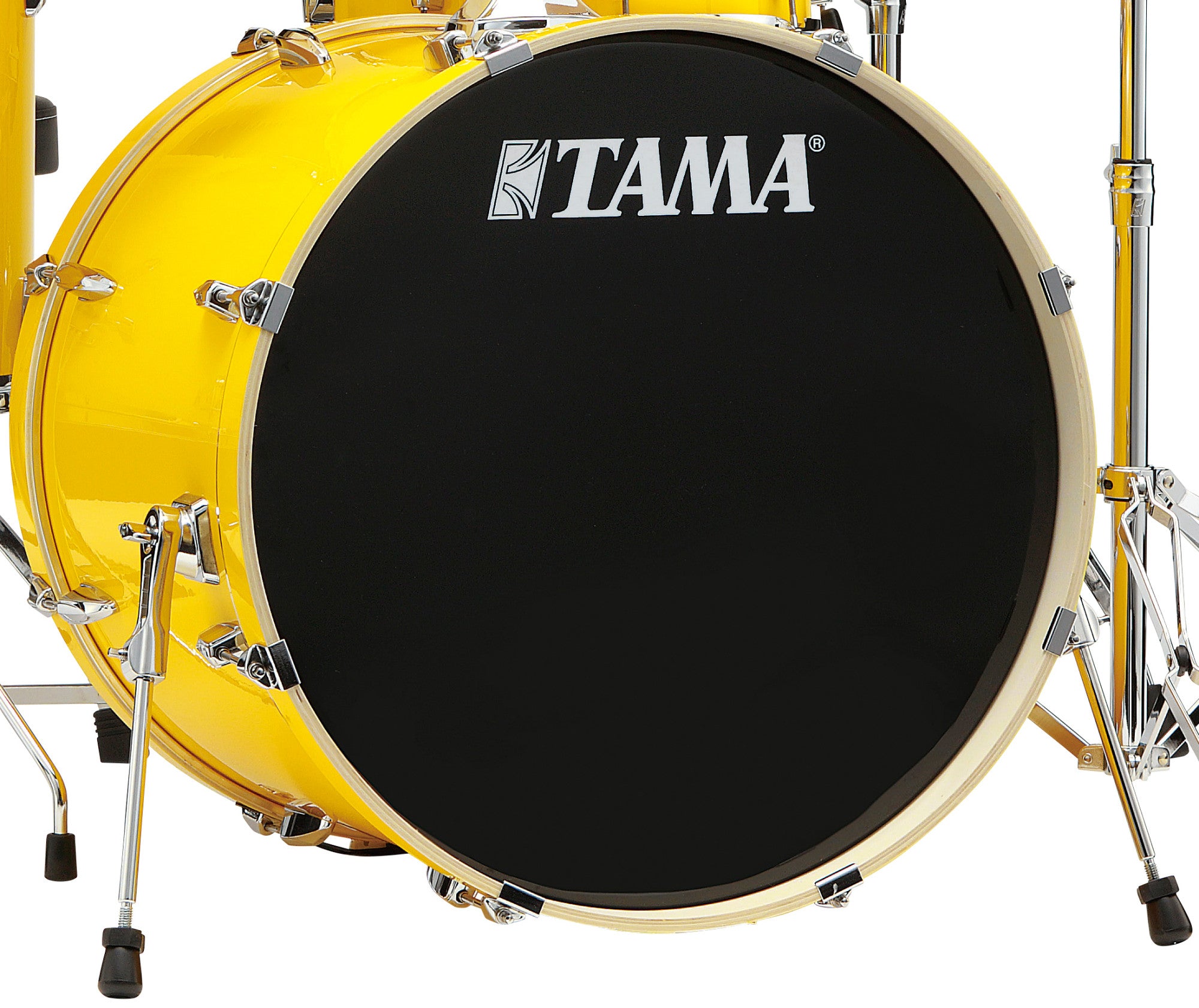 TAMA Imperialstar Bass Drum 22" x 18" - Electric Yellow/Chrom HW