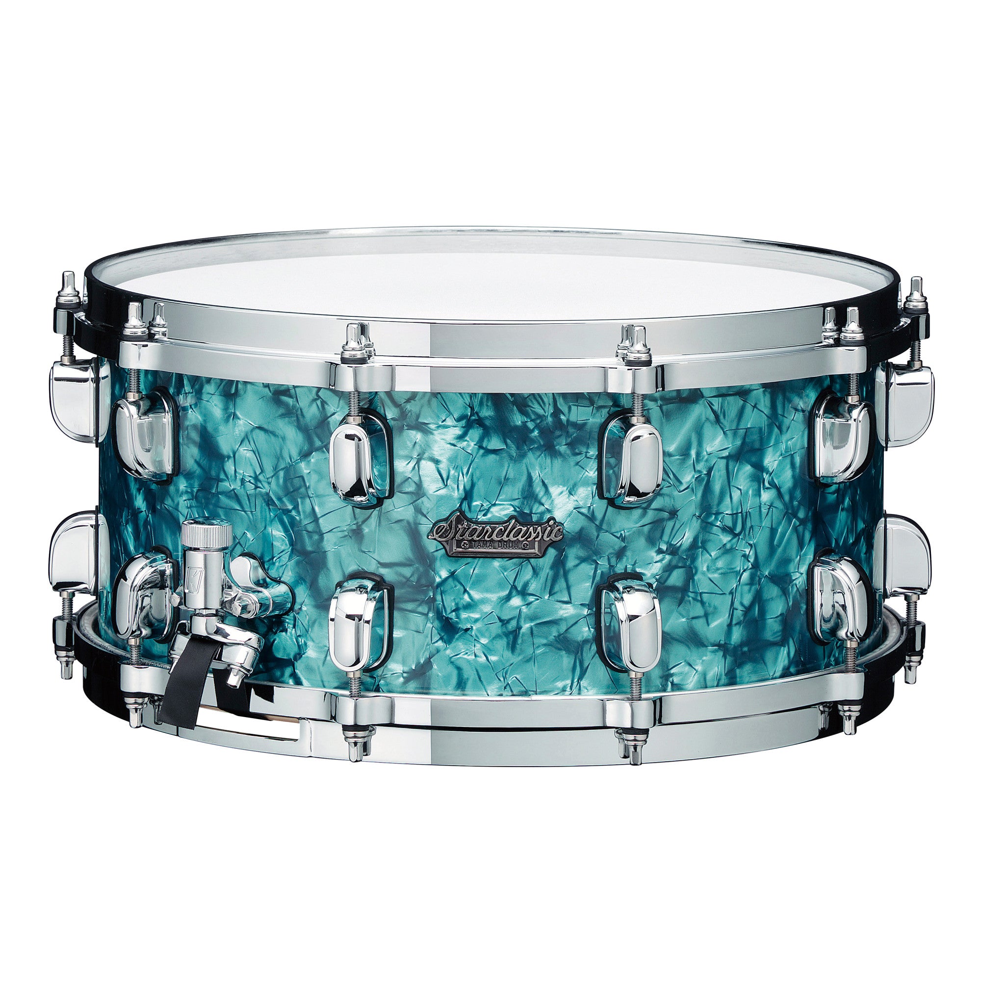 TAMA Starclassic Maple Snaredrum 14" x 5,5" - Turquoise Pearl/Chrom HW