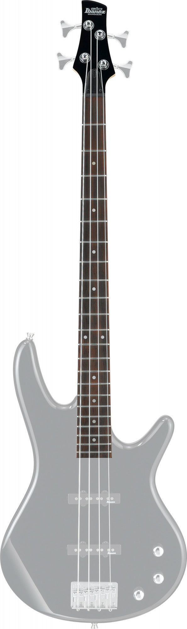 IBANEZ Hals für GSR - black Headstock