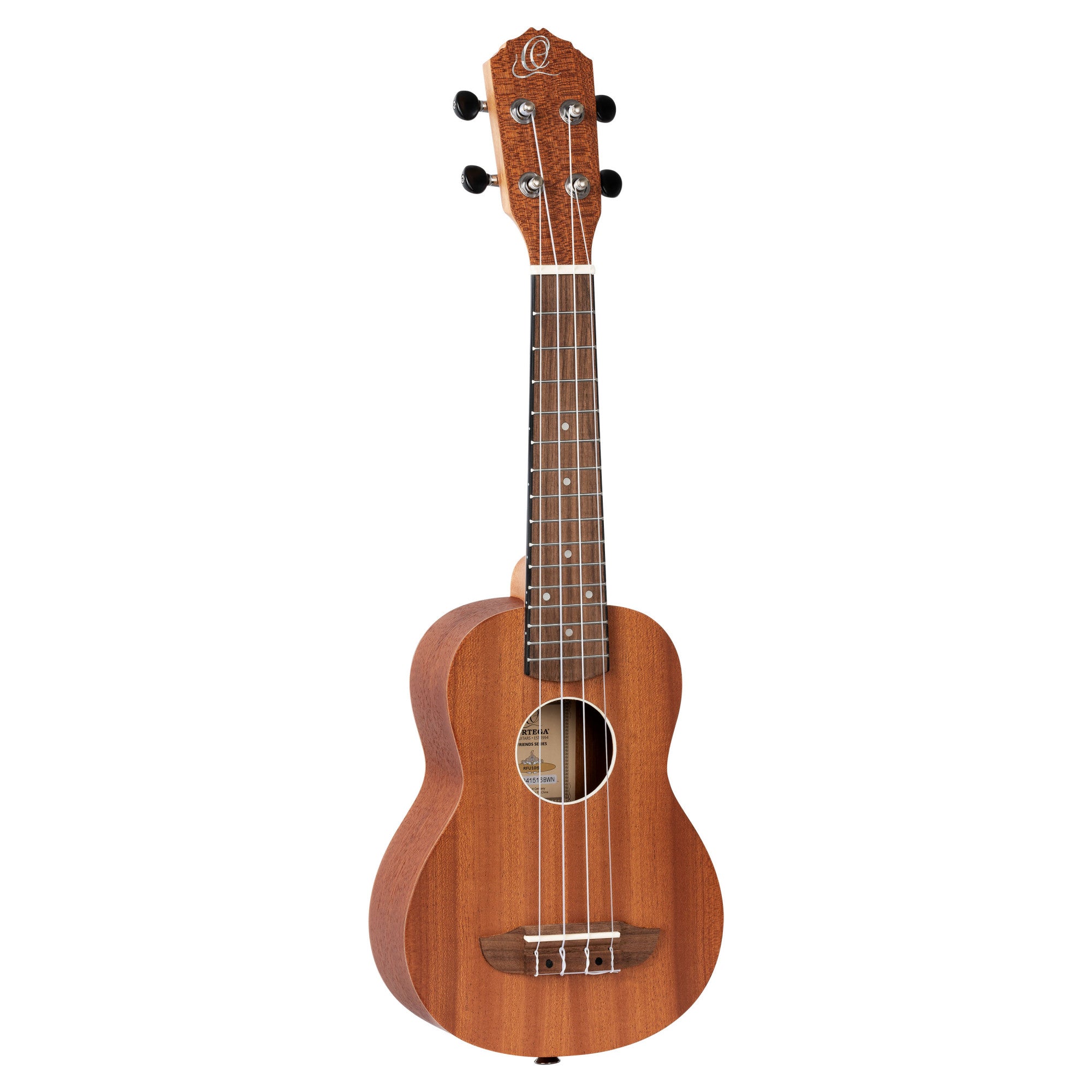 ORTEGA Timber Serie Sopran Ukulele 4 String - Sapele Natural + Bag