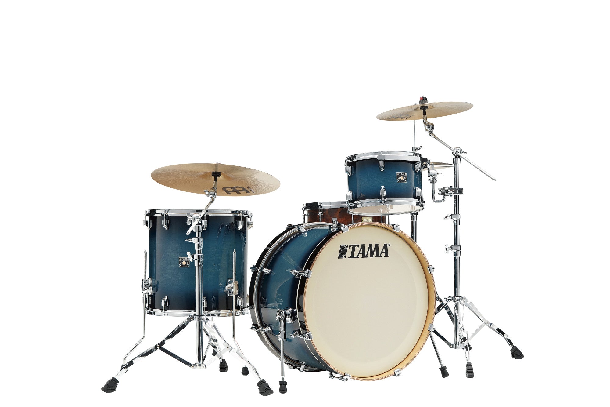 TAMA Superstar Classic Shell Kit 3 teilig - Light Emerald Blue Green/Chrom HW