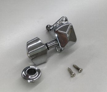 IBANEZ Einzelmechanik Links Die Cast - chrome Small Button Covered