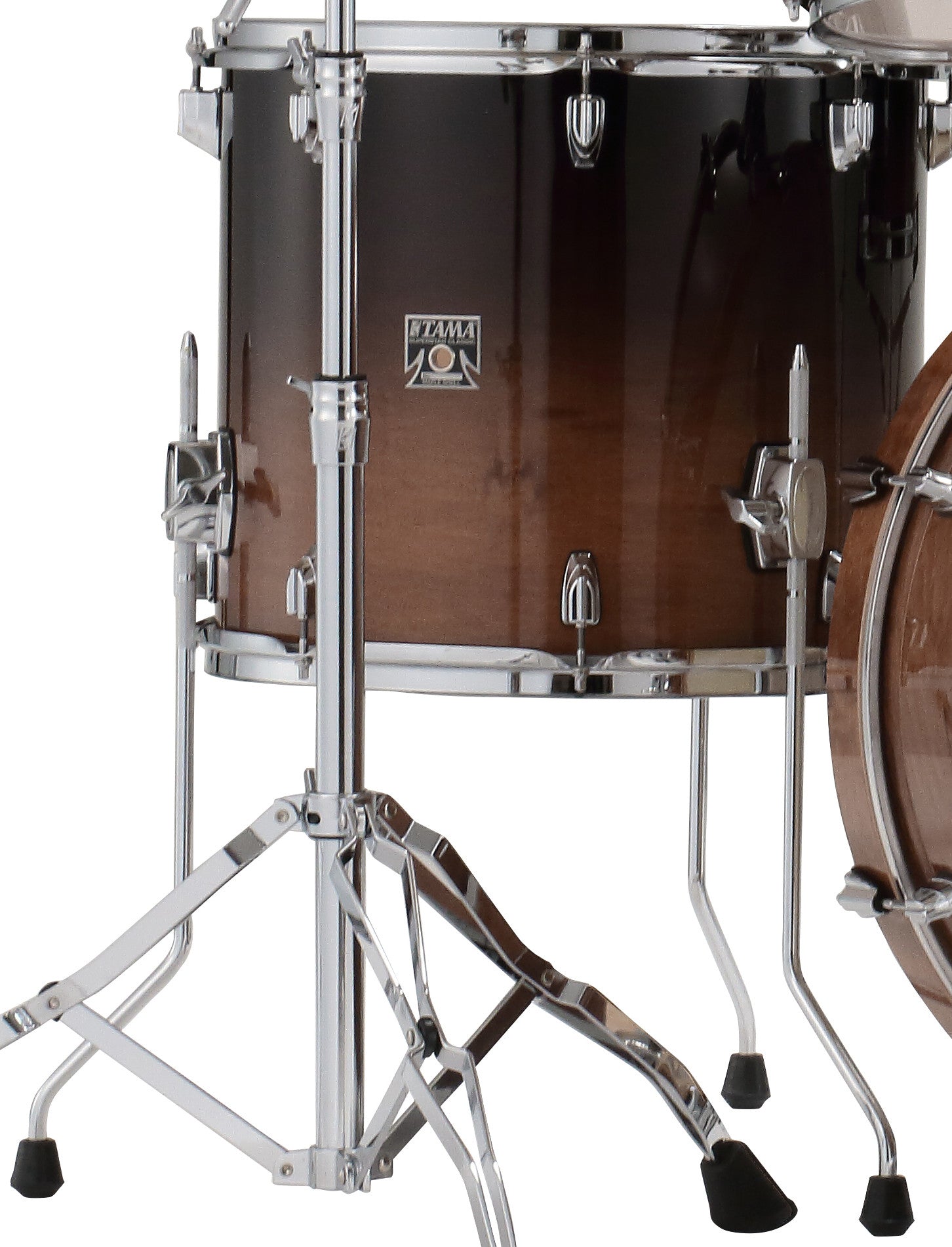 TAMA Superstar Classic Floor Tom 14" x 14" - Coffee Fade/Chrom HW