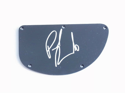IBANEZ Elektronikabdeckung - Mattschwarz mit Paul Romanko Autogramm für PRB2-BWF