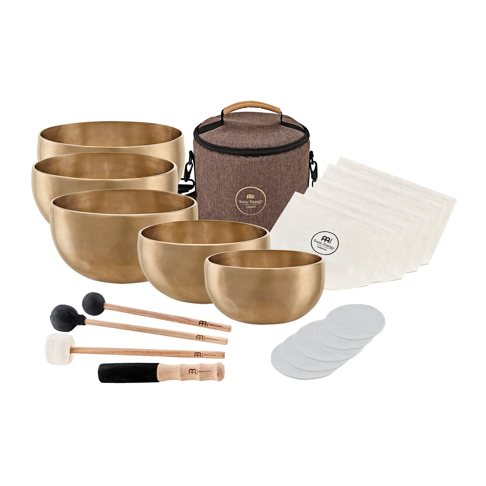 Meinl Sonic Energy Yoga Nidra Singing Bowl Set - 5 teilig