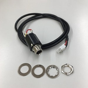 IBANEZ Klinkenbuchse für AEQ-2T 6,3 mm Stereo - chrom