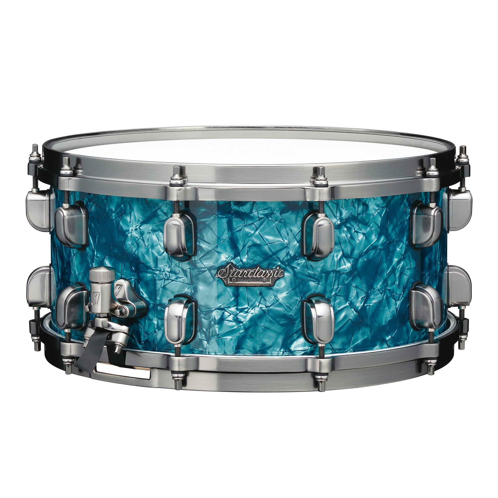 TAMA Starclassic Maple Snaredrum 14" x 5,5" - Turquoise Pearl/Smoked Black Nickel HW
