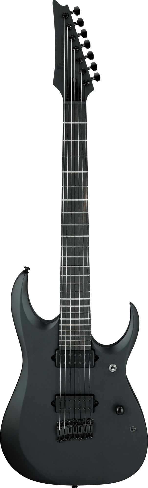 IBANEZ Iron Label RGD E-Gitarre 7-String - Black Flat