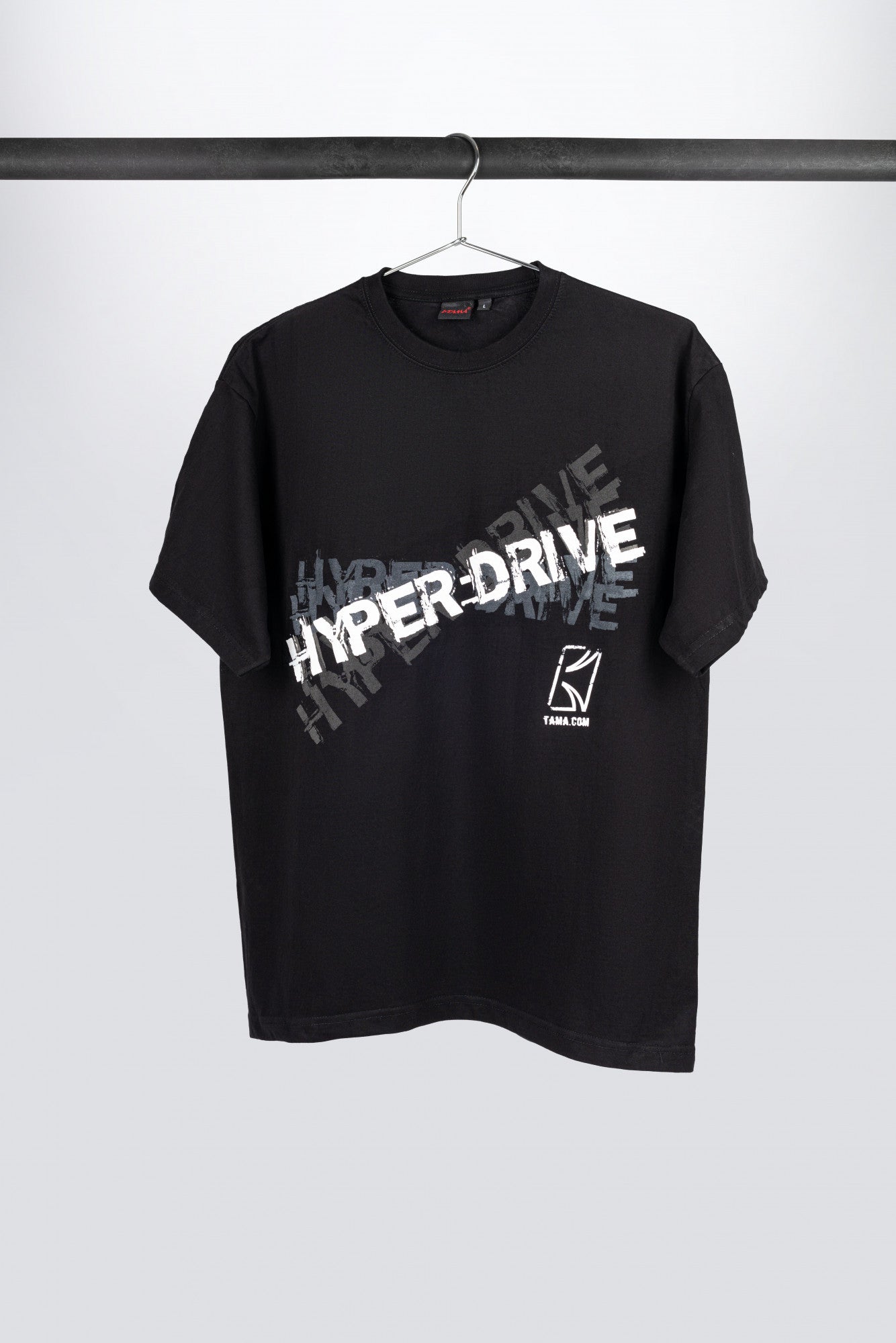 TAMA T-Shirt in schwarz mit "Hyperdrive" Print