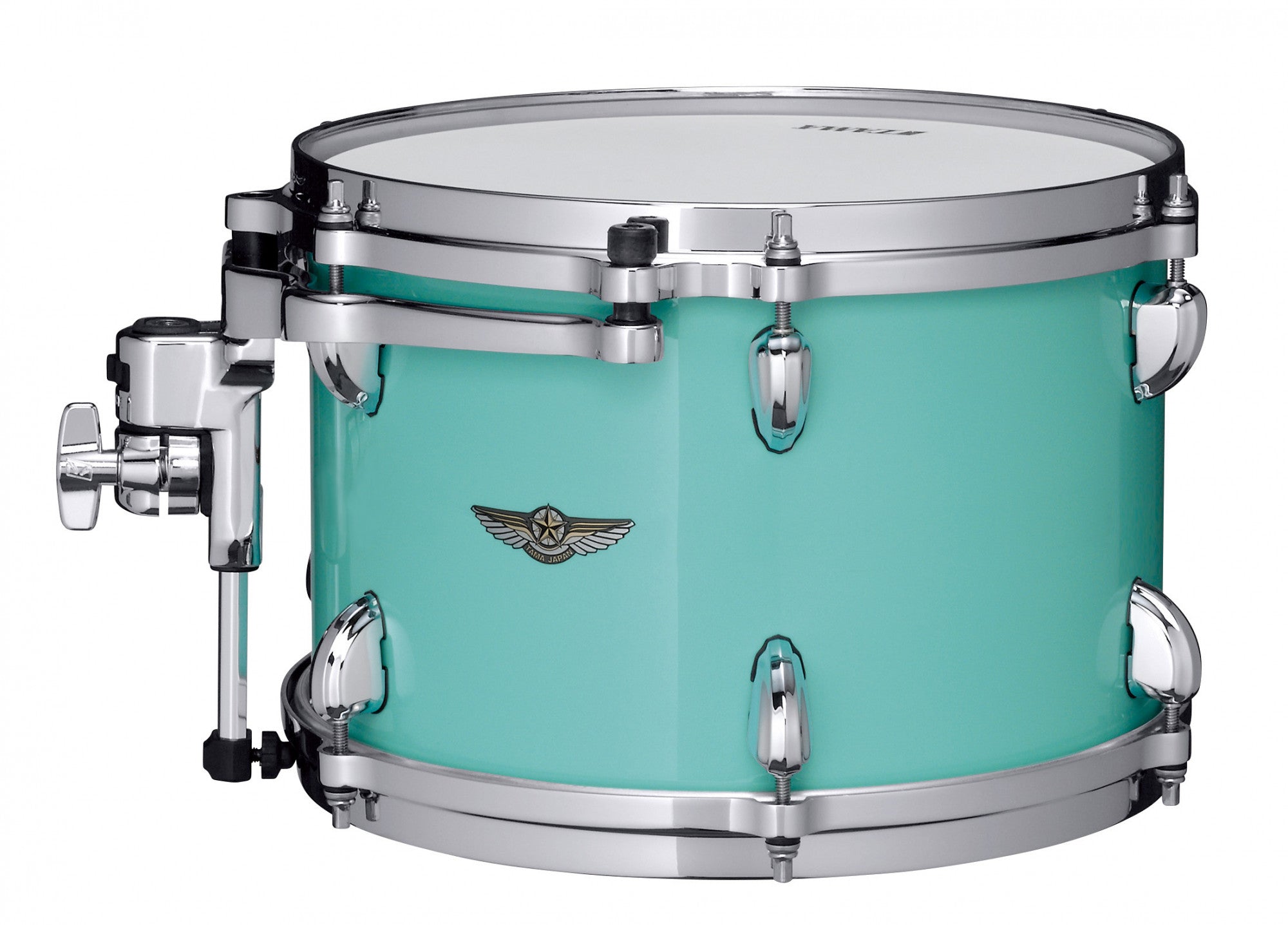 TAMA STAR Walnut Rack Tom 12" x 9" - Grand Aqua Blue/Chrom HW