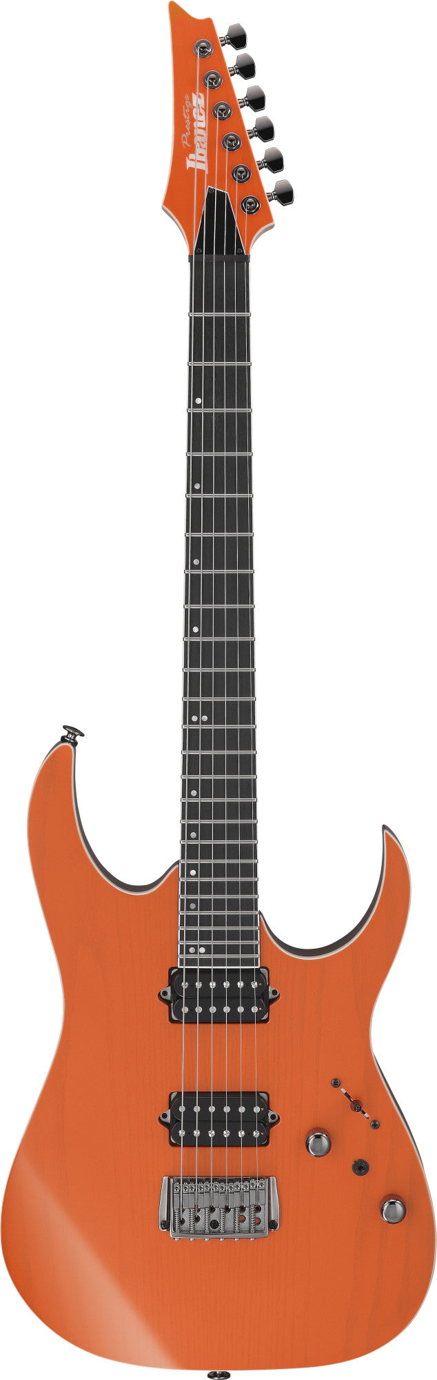 IBANEZ Prestige RG E-Gitarre 6-String - Transparent Fluorescent Orange + Koffer M20RG