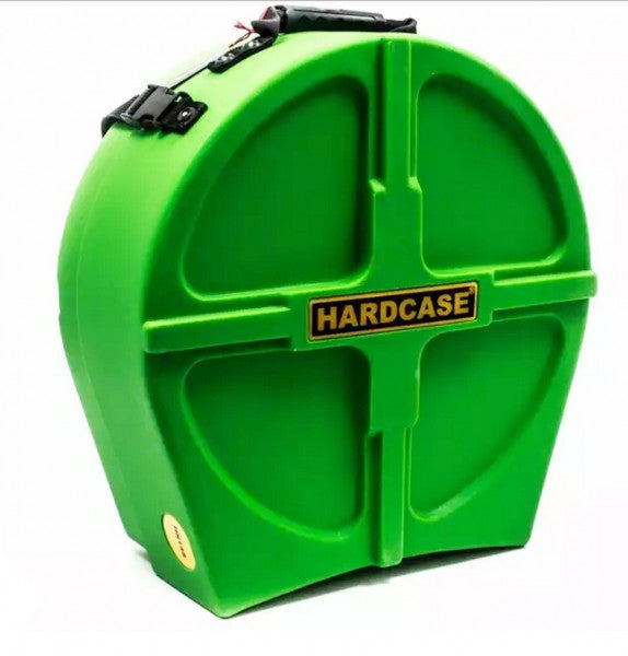 HARDCASE Floor Tom Case 14" - Light Green / Schaumstoffpads