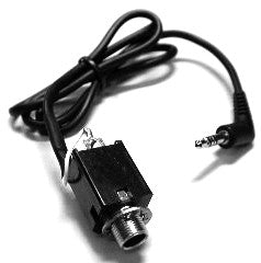 IBANEZ Ausgangsbuchse: Box, 6.3 mm, Stereo mit 3.5pi Stecker - chrom