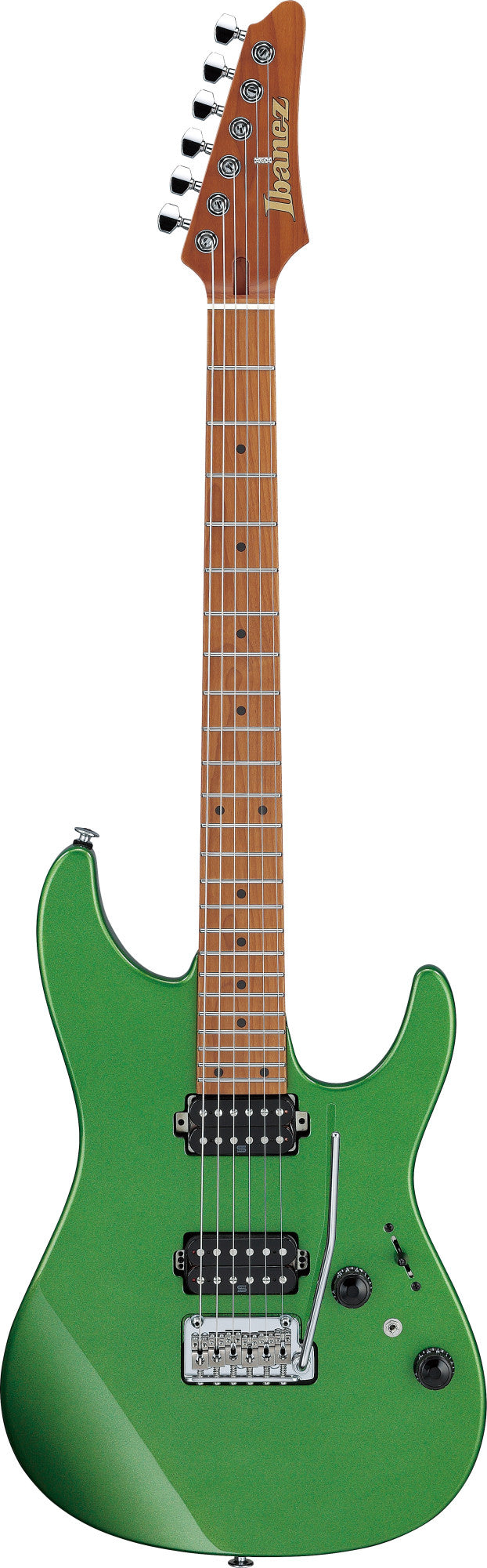 IBANEZ Prestige AZ E-Gitarre 6-String - Apple Green Metallic + Koffer