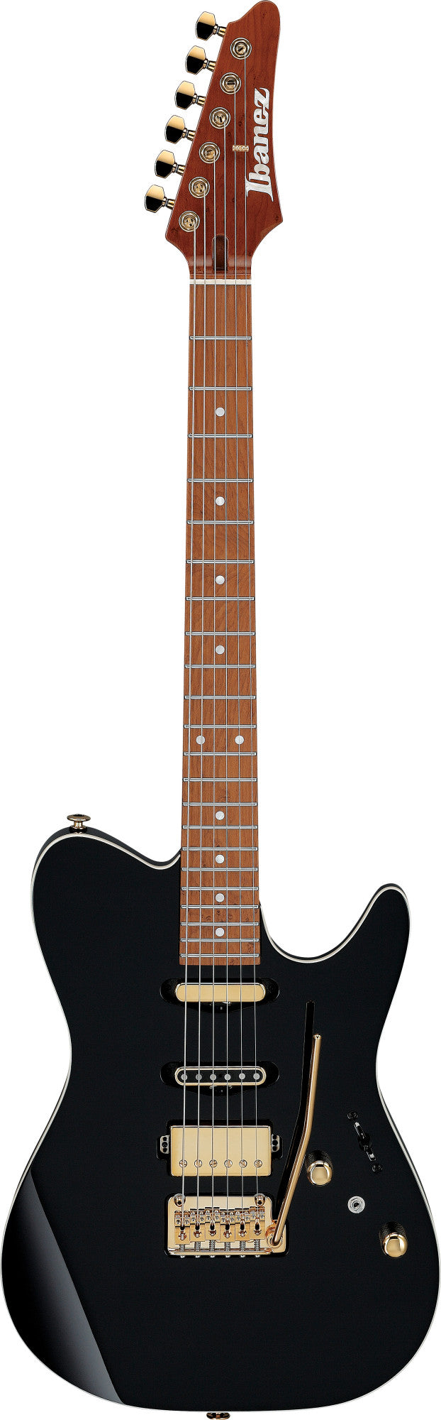 IBANEZ Lari Basilio Signature E-Gitarre 6-String - Black + Koffer