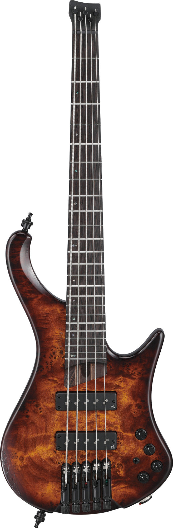 IBANEZ Bass Workshop EHB E-Bass 5-String Shortscale - Dragon Eye Burst Low Gloss + Gigbag