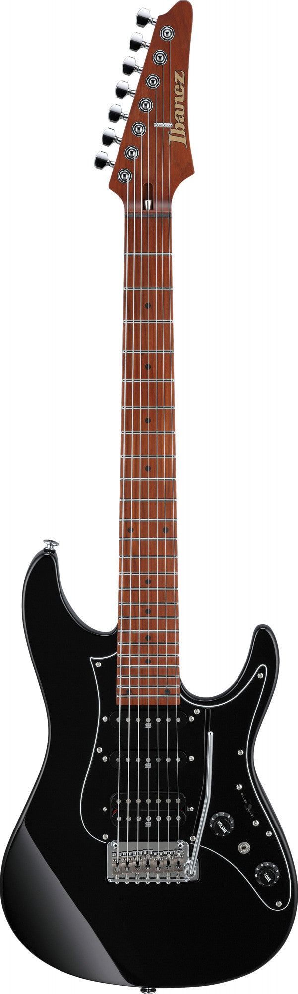 IBANEZ Prestige AZ E-Gitarre 7-String - Black + Koffer (M20AZ)