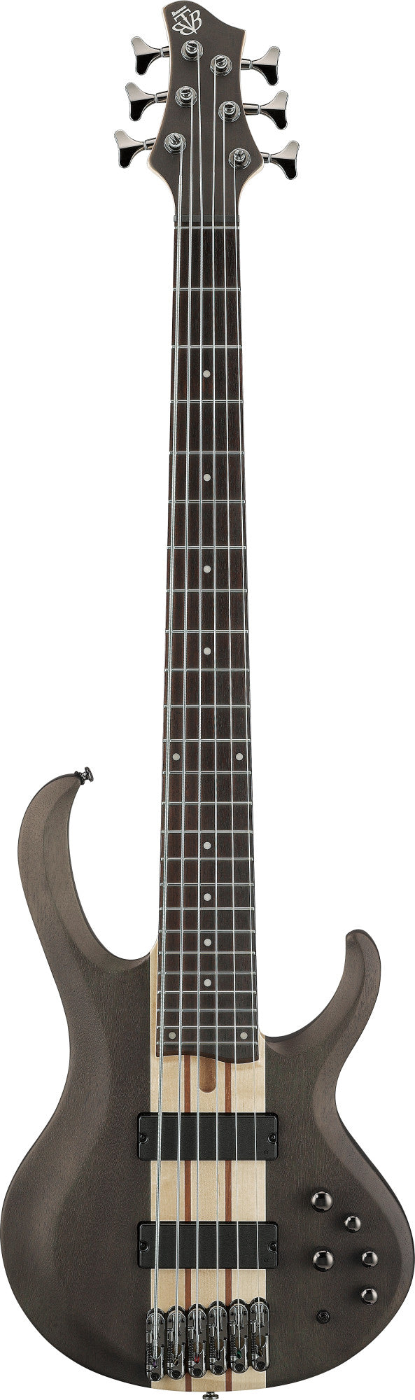 IBANEZ BTB E-Bass 6-String - Transparent Gray Flat