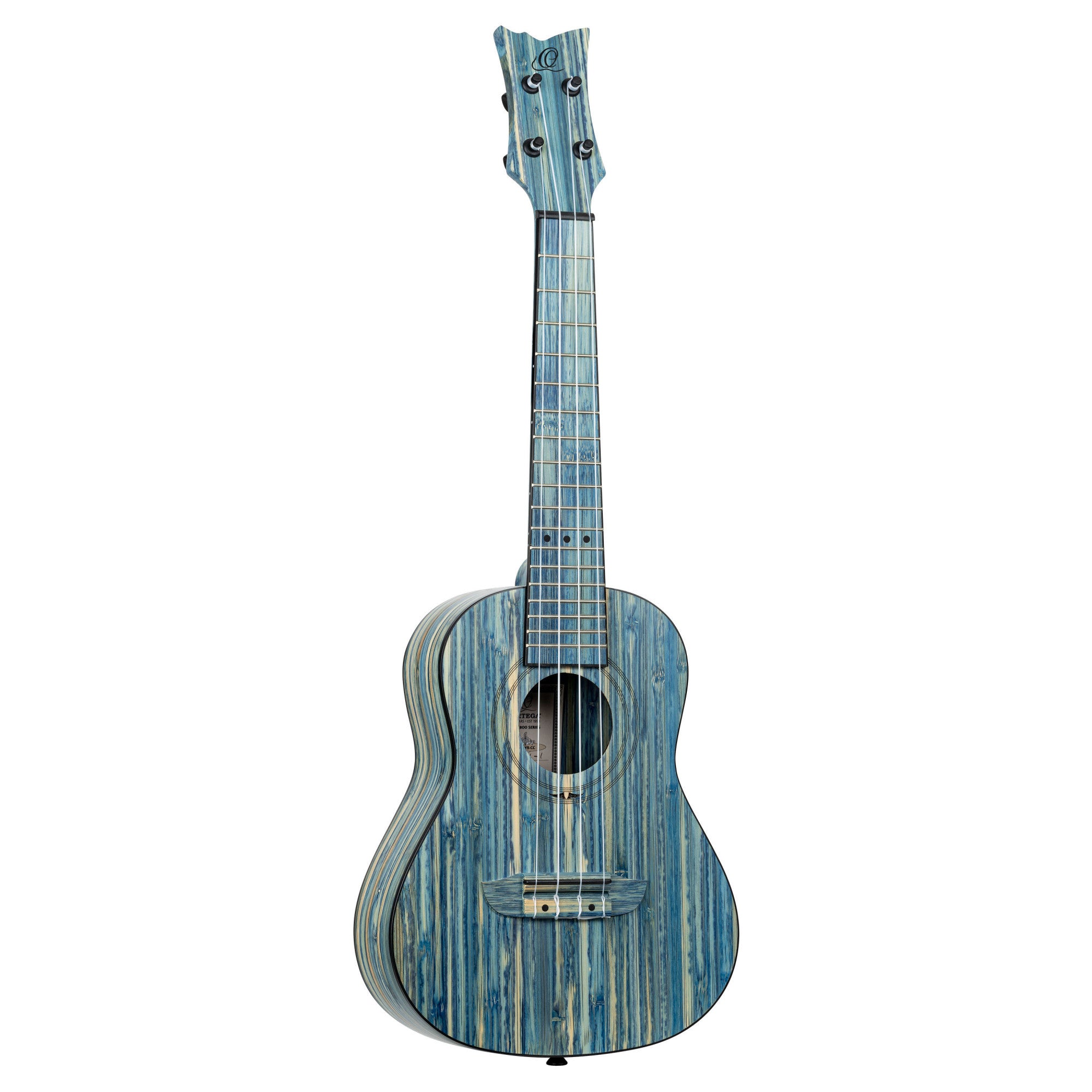 ORTEGA Bamboo Serie Konzert Ukulele 4 String - Solid Bamboo Stonewashed + Bag