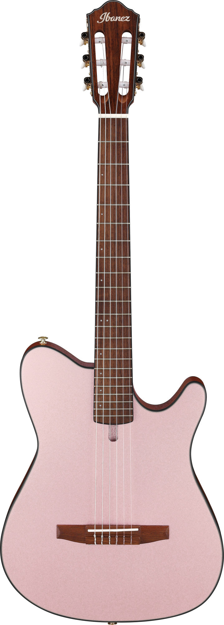 IBANEZ FRH Nylon-Saiten-Gitarre 6-String - Rose Gold Metallic Flat