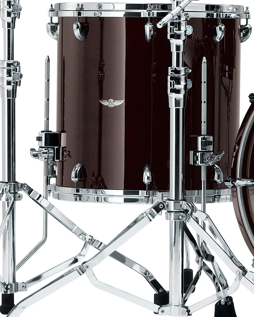 TAMA STAR Walnut Floor Tom 14" x 12" - Dark Mocha Walnut/Chrom HW