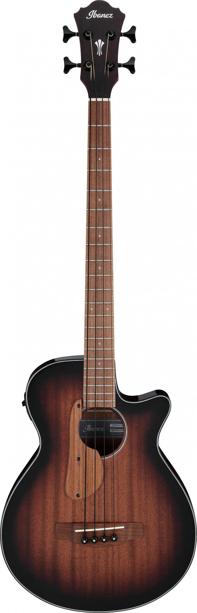 IBANEZ AEGB Akustikbass 4-String - Mahogany Sunburst Open Pore