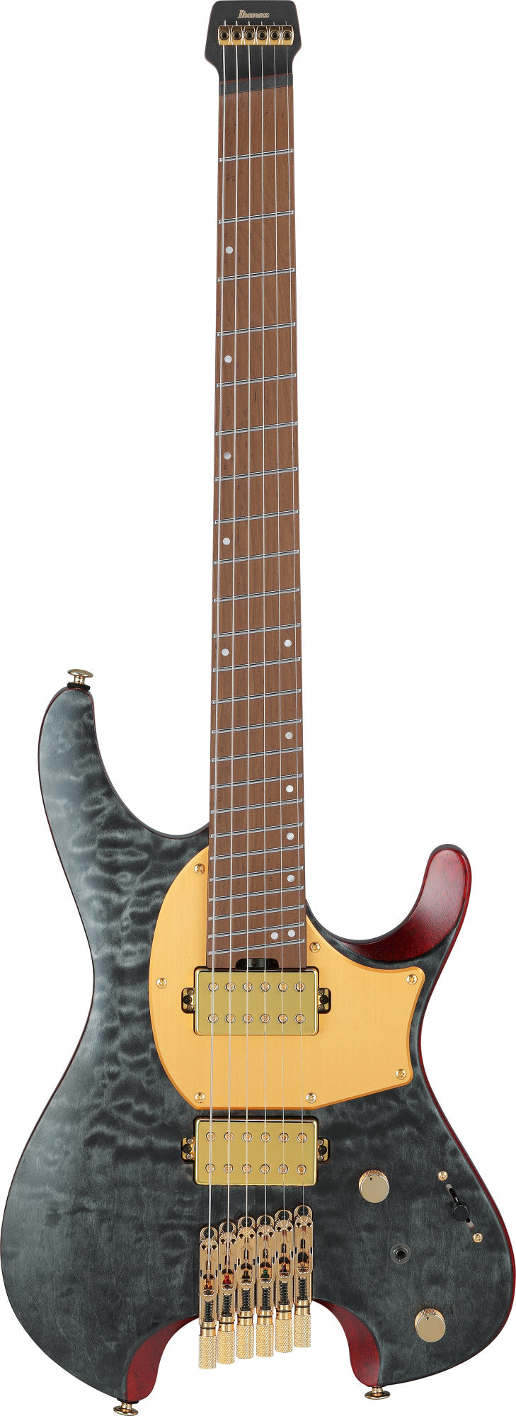IBANEZ Manuel Gardner Fernandes Signature E-Gitarre 6-String - Obsidian Black Low Gloss + Gigbag