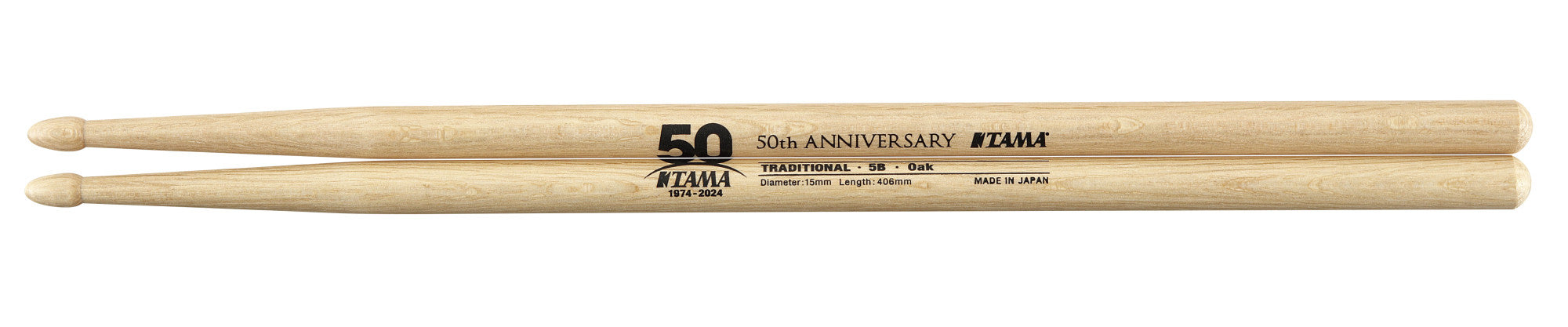 TAMA 50th Anniversary 5B Drumsticks - 1 Paar