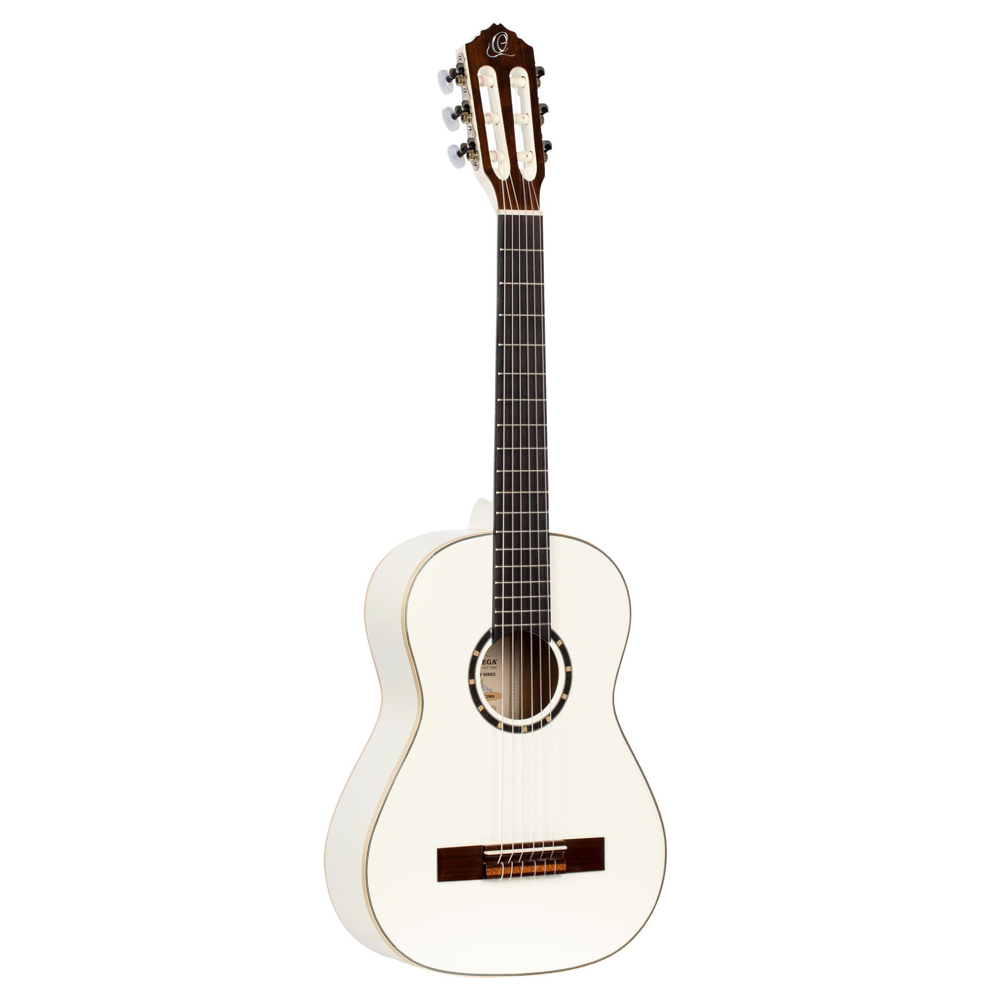 ORTEGA Family Series 1/2 Konzertgitarre 6 String - Weiß + Bag