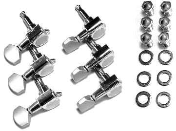 Mechanikensatz Die-Cast R*6 (Satin Chrome ＆ Chrome)