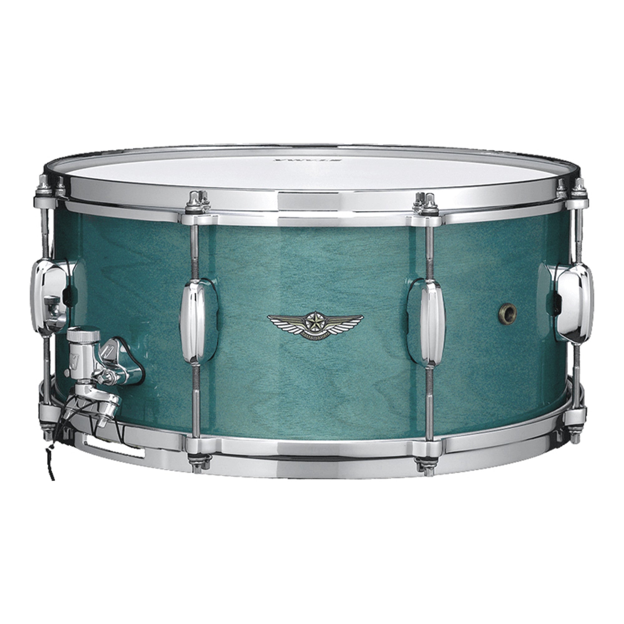 TAMA STAR Walnut Snaredrum 14" x 6,5" - Smoky Blue Mist/Chrom HW