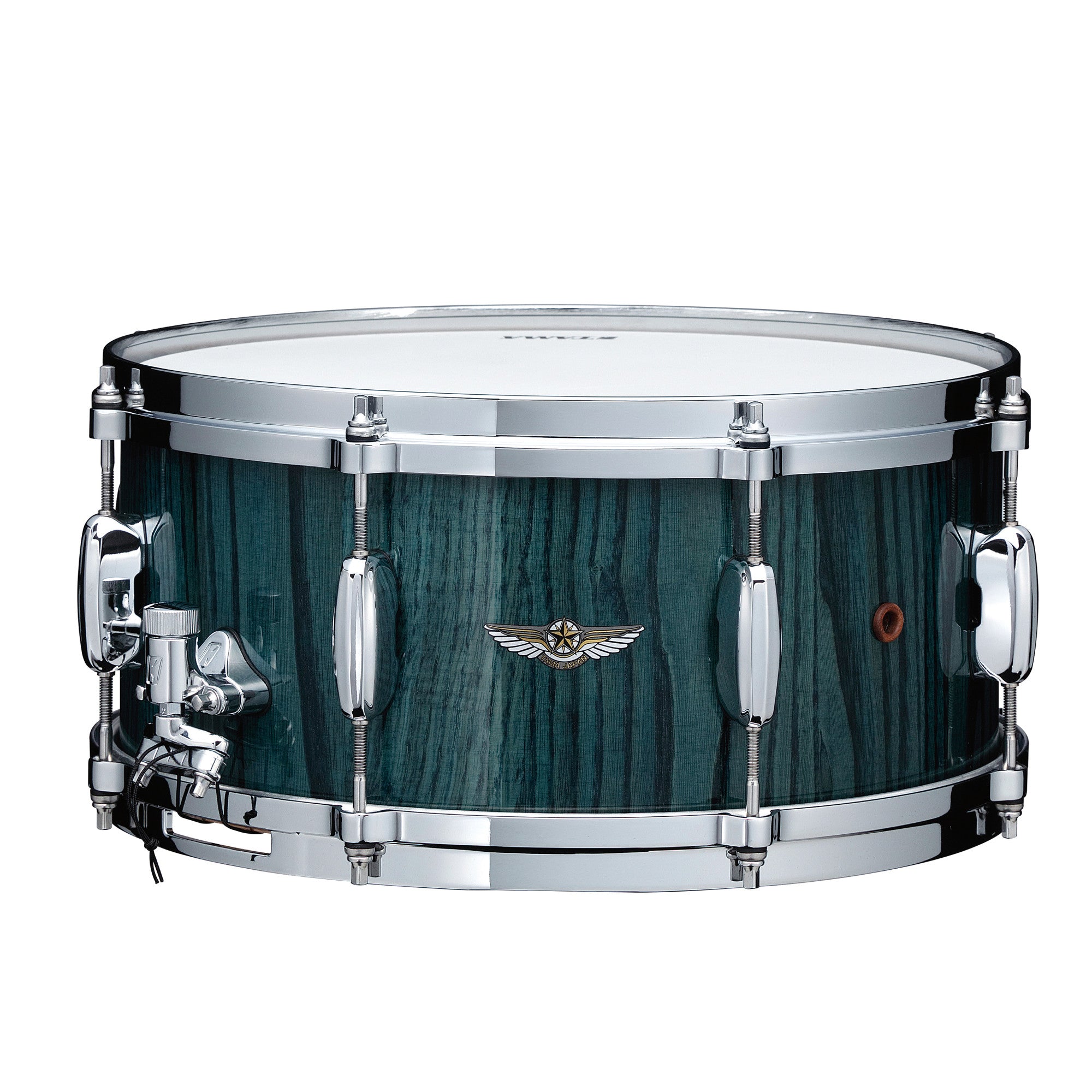 TAMA STAR Walnut Snaredrum 14" x 8" - Light Indigo Japanese Chestnut/Chrom HW