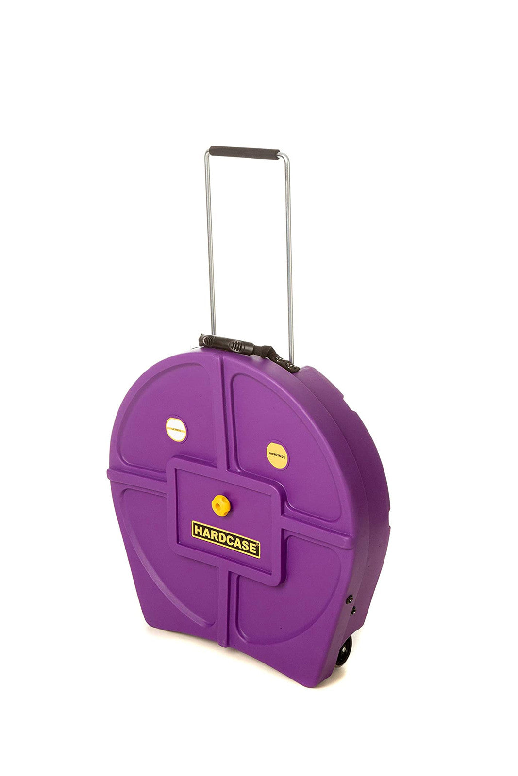 HARDCASE Cymbal Trolley-Case 22" für 9 Becken - Purple