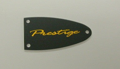 IBANEZ Aluminium Halsstababdeckung - mattschwarz mit goldenem Prestige Logo