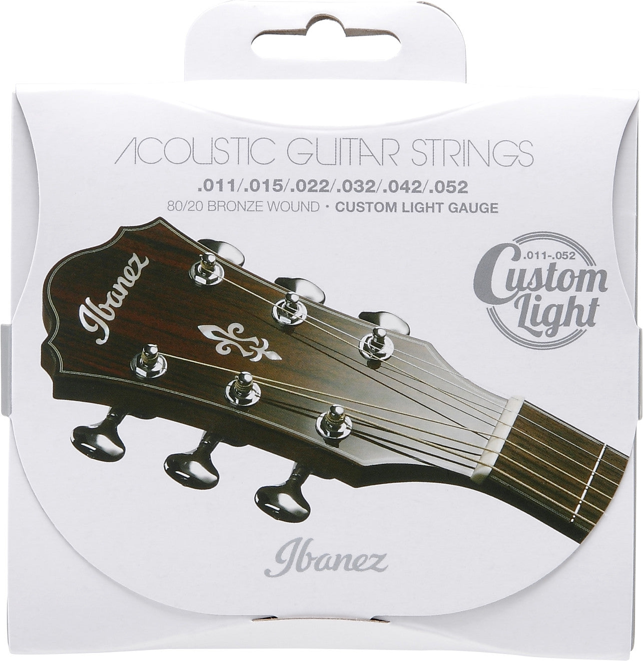 IBANEZ Saiten Set für 6 String Akustikgitarre - Custom Light