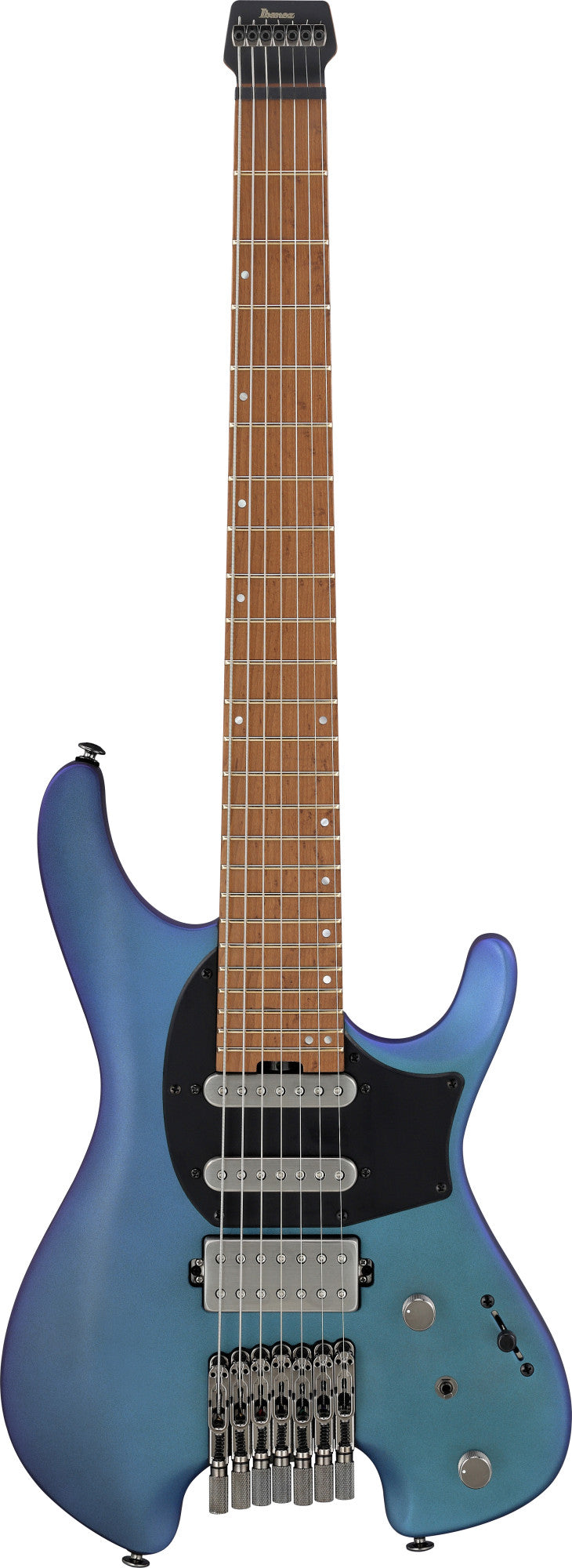IBANEZ Quest E-Gitarre 7-String - Blue Chameleon Metallic Matte + Gigbag