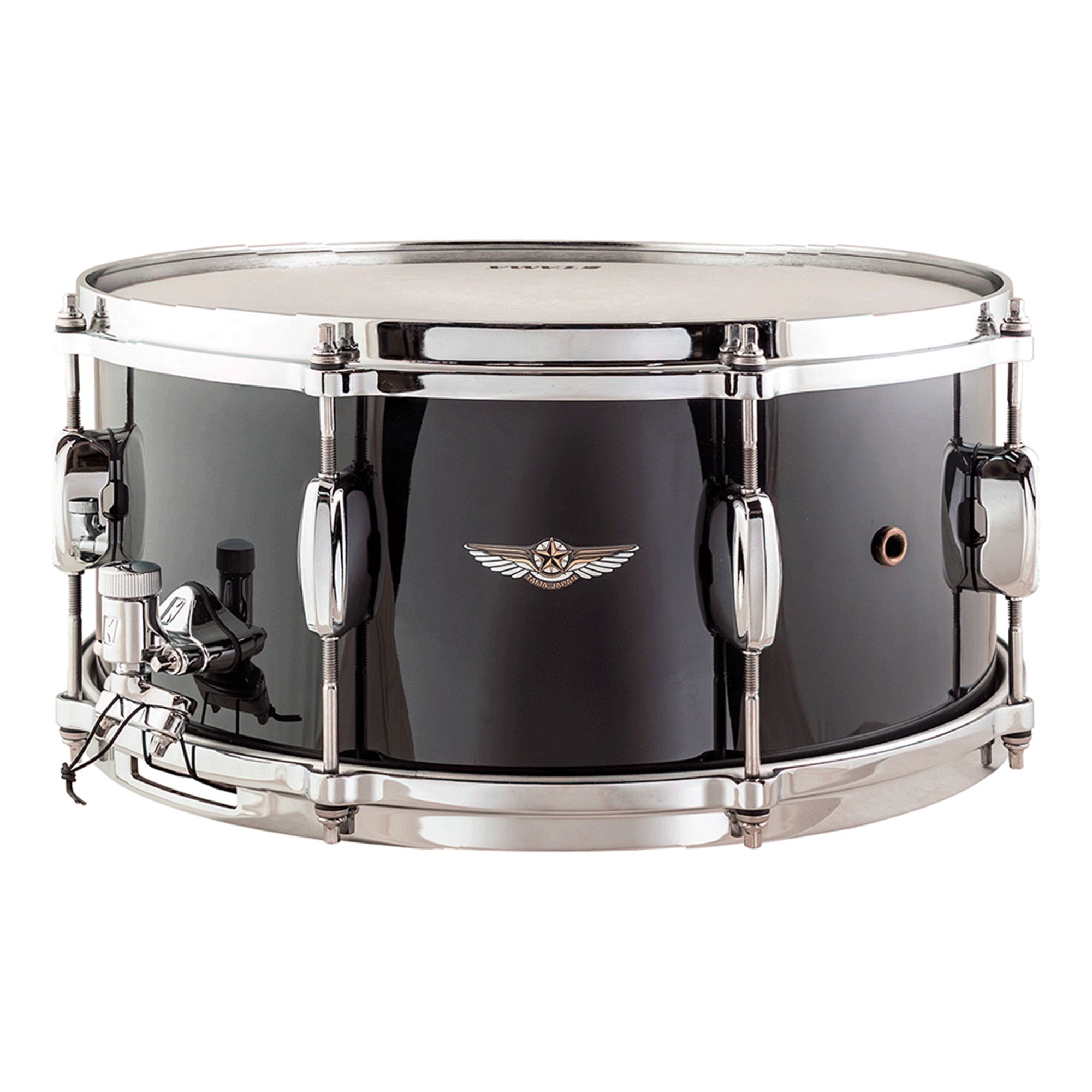 TAMA STAR Walnut Snaredrum 14" x 8" - Smoky Black/Chrom HW