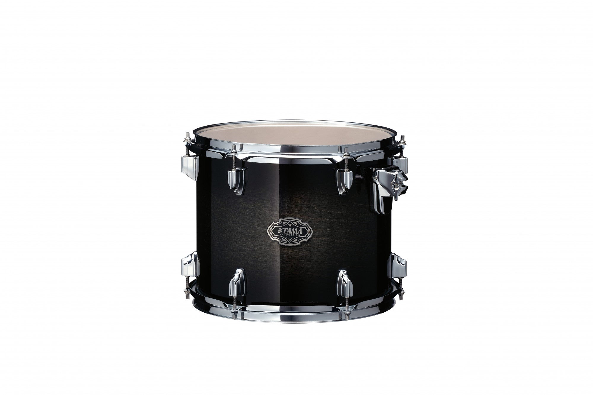 TAMA Concert Tom 12" x 10" - Transparent Black Burst/Chrom HW