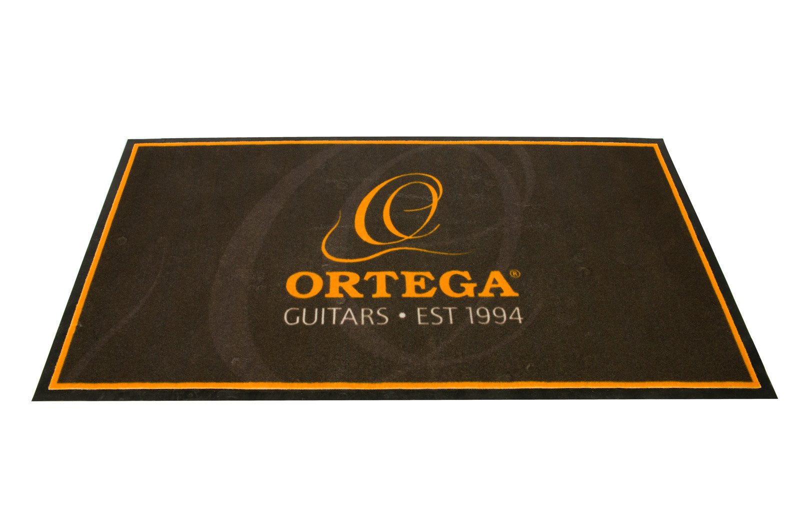 ORTEGA Anti-Rutsch Stage Teppich - 140 x 80 cm Black/Logo