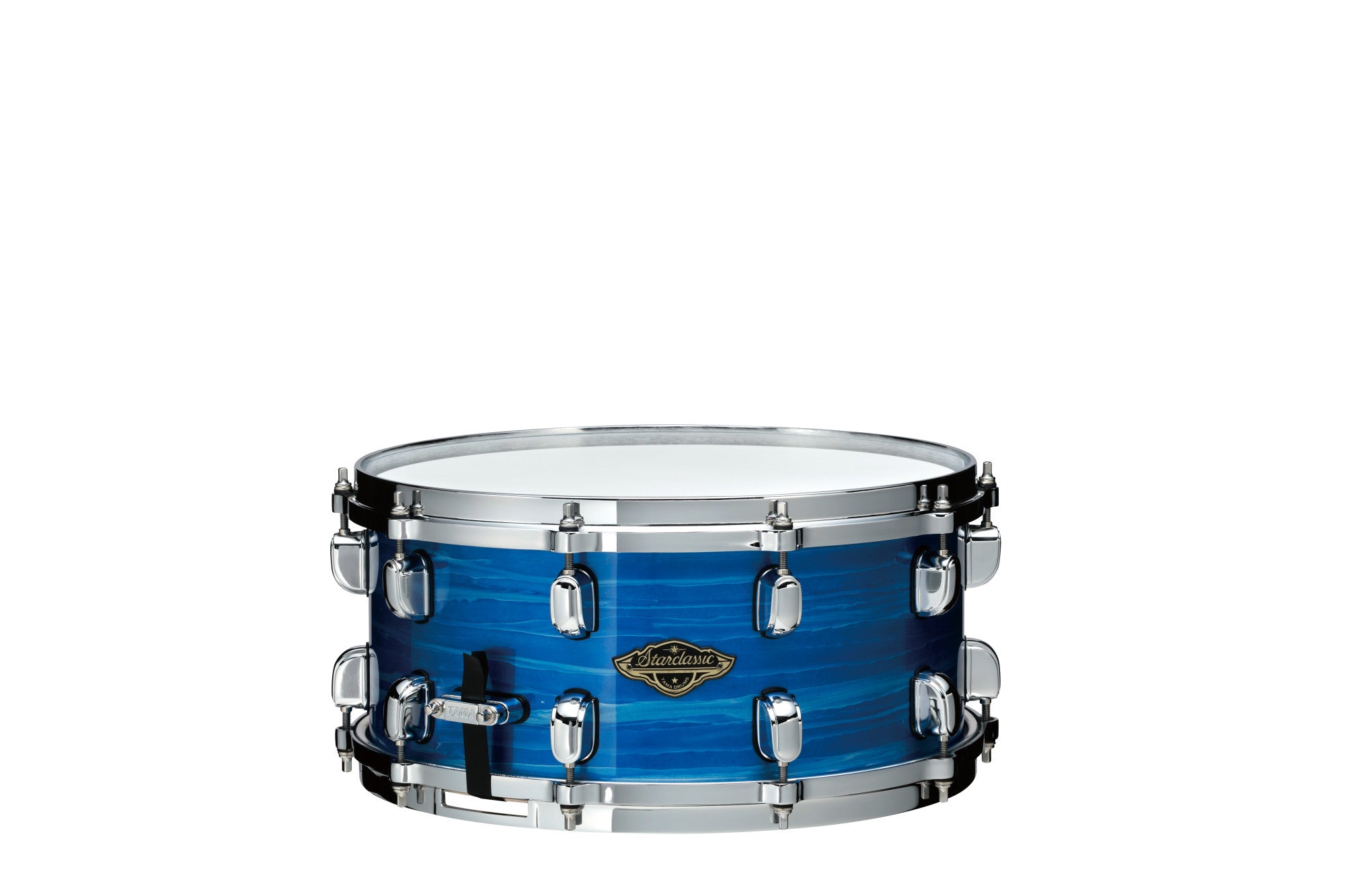 TAMA Starclassic Walnut/Birch Snaredrum 14" x 8" - Lacquer Ocean Blue Ripple/Chrom HW