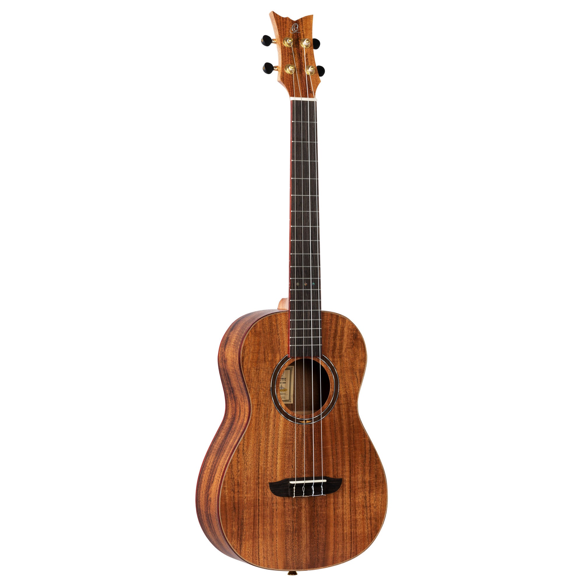 ORTEGA Timber Serie Bariton Ukulele 4 String - Acacia Natural + Bag