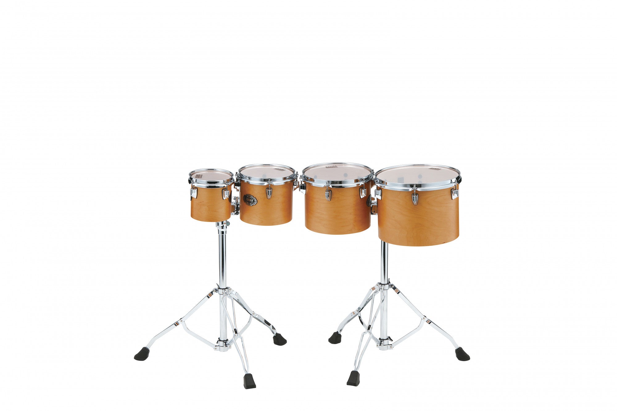 TAMA High-Pitched Concert Tom Set 4 teilig - Vintage Antique Maple/Chrom HW