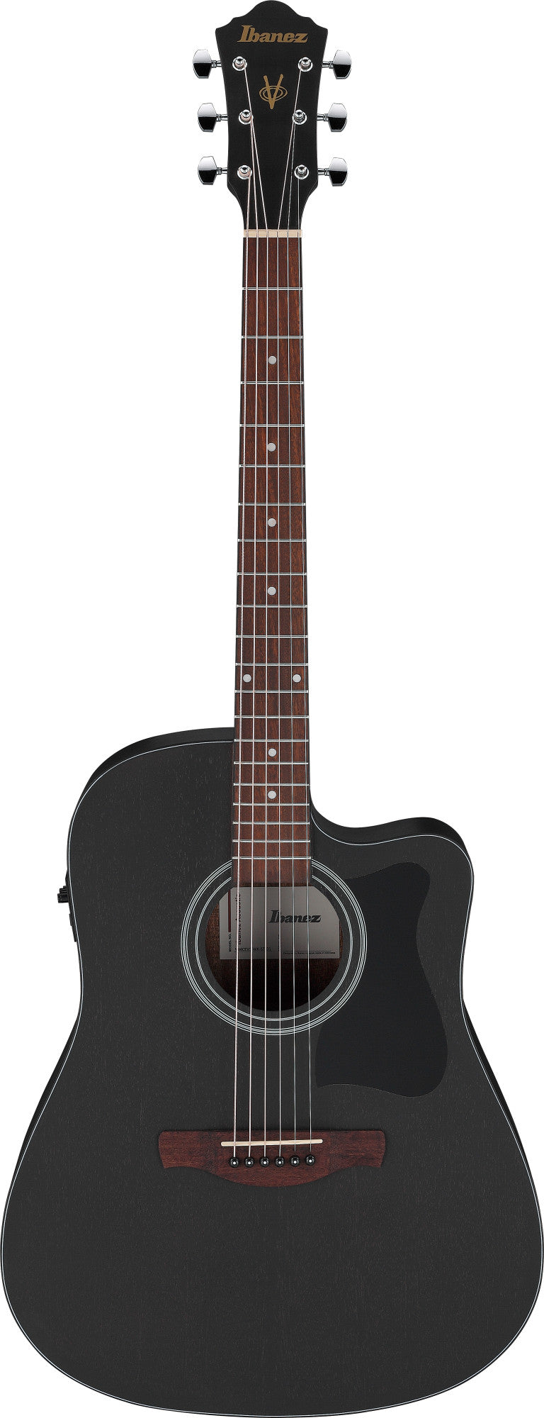 IBANEZ V Akustikgitarre 6-String - Weathered Black Open Pore