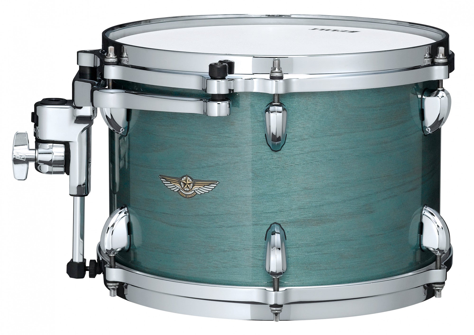 TAMA STAR Walnut Rack Tom 12" x 7" - Smoky Blue Mist/Chrom HW