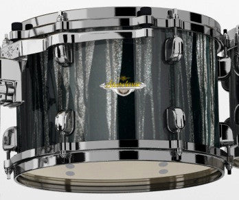 TAMA Starclassic Maple Lacquer Rack Tom 10" x 6,5" - Black Clouds & Silver Linings/Black Nickel HW