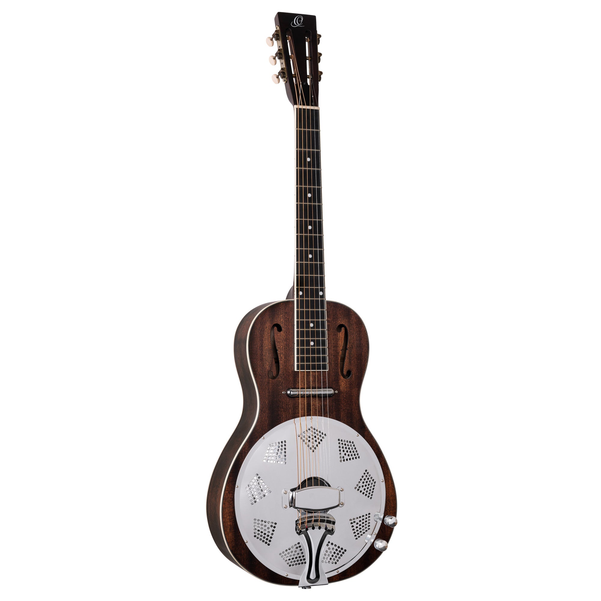 ORTEGA Americana Series Resonatorgitarre 6 String - Whiskey Burst Matte / Chrom HW